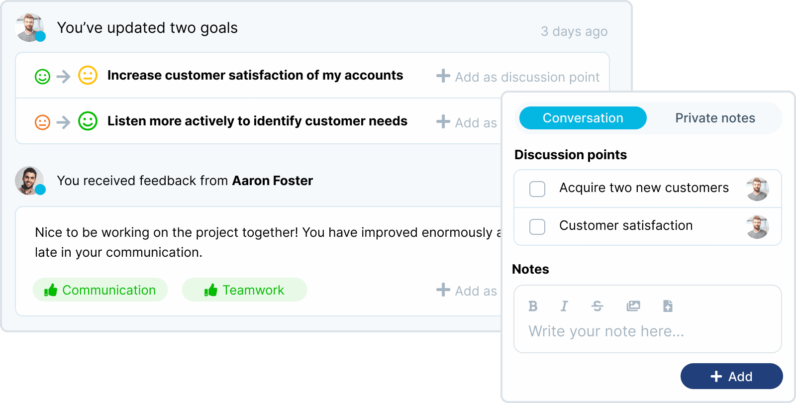 1-to-1s conversations that matter